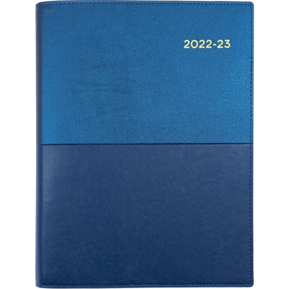 Collins Vanessa A4 Day To Page 2022/2023 Diary Blue Financial Year FY145.V59-2223 (BLUE) - SuperOffice