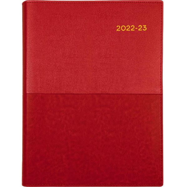 Collins Vanessa A4 Day To Page 2022/2023 Diary Red Financial Year FY145.V15-2223 (RED) - SuperOffice
