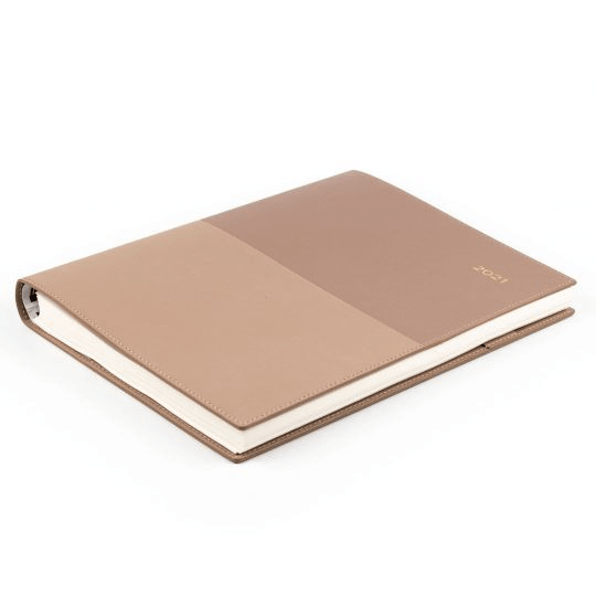 Collins Vanessa A5 Day To Page 2021 Diary Rose Gold 185.V49 (2021) - SuperOffice