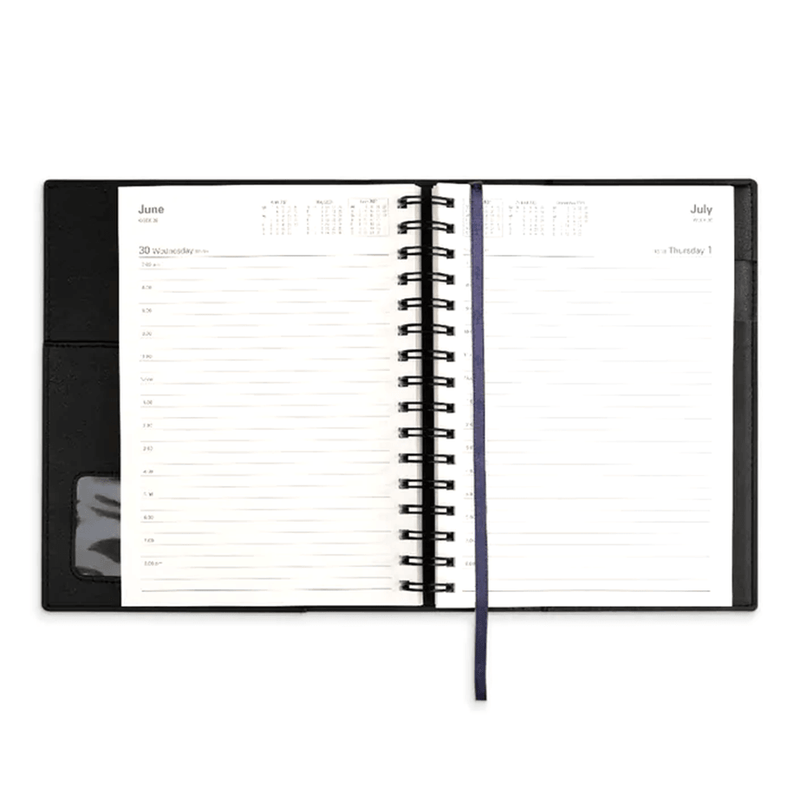 Collins Vanessa A5 Day To Page 2022 Diary Purple Calendar Year Planner 185.V55-22 (A5 DTP Purple) - SuperOffice