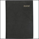 Collins Vanessa Notebook Journal Wirobound Lined 200 Page Ruled Leathergrain Pvc A6 Black NB365 - SuperOffice