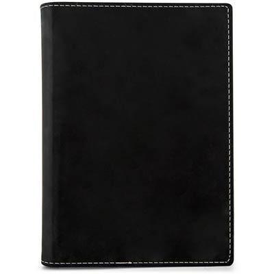 Collins Vivella Notebook 200 Page A5 Black RB5000 - SuperOffice