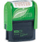 Colop 20 Green Message Stamp Posted 14 X 38Mm Red 980005 - SuperOffice
