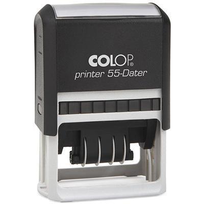 Colop P55-Dater Self-Inking Custom Made Stamp With Date 60 X 40Mm P55D - SuperOffice