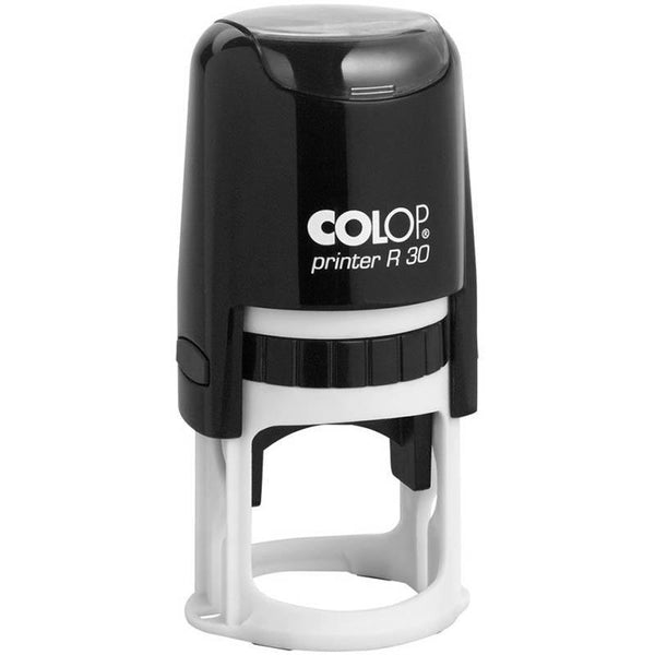 Colop R30 Round Printer Custom Self-Inking Stamp 28Mm Black R30 - SuperOffice