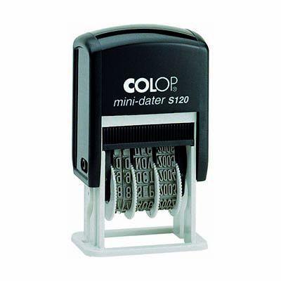Colop S120B Mini Dater Stamp 4Mm Black 987135 - SuperOffice