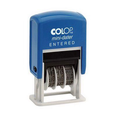 Colop S160/L5 Mini Dater Stamp Entered 4Mm 987156 - SuperOffice
