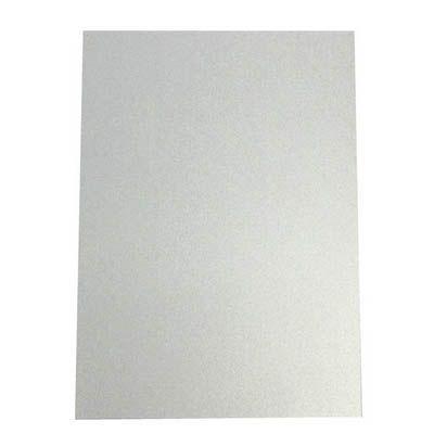 Colourful Days Pearlescent Paper A4 120Gsm Silver Pack 10 8011 - SuperOffice