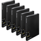 Colourhide Display Book 40 Pockets Sleeves A4 Black Pack 6 2055202J (6 Pack) - SuperOffice
