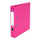 Colourhide Half Lever Arch File A4 Pink 6801009 - SuperOffice