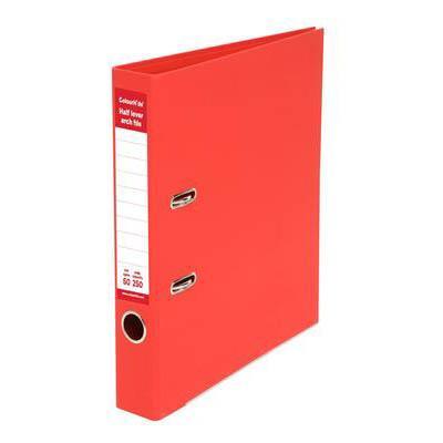 Colourhide Half Lever Arch File A4 Red 6801003 - SuperOffice