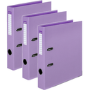 Colourhide Half Lever Arch File Folder A4 Purple Pack 15 6801019J (15 Pack) - SuperOffice