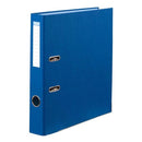 Colourhide Half Lever Arch File Folder PE A4 Classic Blue Box 15 Bulk 6801031J (Box 15) - SuperOffice