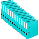 Colourhide Half Lever Arch File PE A4 Aqua Blue Box 15 6801032J (Box 15) - SuperOffice