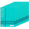 Colourhide Lecture Notebook 140 Page A4 Aqua Blue Pack 10 1719532J (10 Pack) - SuperOffice