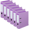 Colourhide Lever Arch File Folder A4 Purple Pack 6 6802019J - SuperOffice