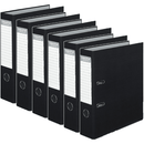 Colourhide Lever Arch Folder File A4 Black 6 Pack Bulk 6802002J (6 Pack) - SuperOffice