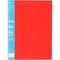 Colourhide My Big Display Book 40 Pockets Medium Weight A4 Red 2055203 - SuperOffice