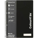 Colourhide My Never-Ending Notebook 400 Page A4 Black 1716202G - SuperOffice