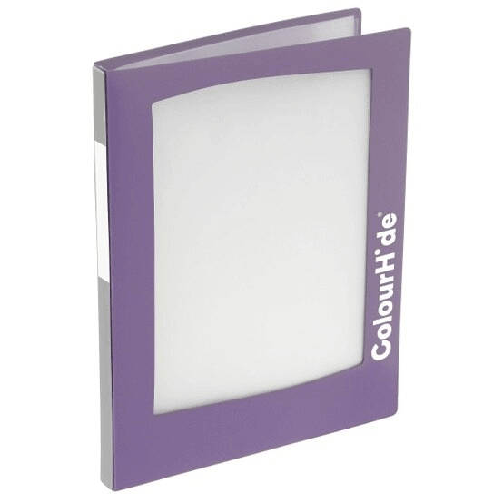Colourhide My Take-A-Look Refillable Display Book 20 Pockets Medium Weight A4 Purple 2003319 - SuperOffice