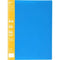 Colourhide My Wingman Display Book 20 Pockets Medium Weight A4 Blue 2055101 - SuperOffice