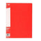 Colourhide My Wingman Display Book 20 Pockets Medium Weight A4 Red 2055103 - SuperOffice