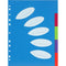 Colourhide Organiza Divider 5-Tab A4 Assorted 35065P - SuperOffice