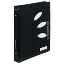 ColourHide Zip Binder A4 2 D-Ring 25mm Black Bulk Pack 10 5800002J (Pack 10) - SuperOffice