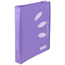 ColourHide Zip Binder A4 2 D-Ring 25mm Lavender Bulk Pack 10 5800019M (Pack 10) - SuperOffice
