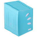 ColourHide Zip Binder A4 2 D-Ring 25mm Sky Blue Bulk Pack 10 5800032M (Pack 10) - SuperOffice