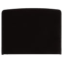 ColourHide Zip It Expanding File Black Pack 6 9026002J (Pack 6) - SuperOffice