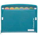 ColourHide Zip It Expanding File Teal Green Pack 6 9026007M (Pack 6) - SuperOffice