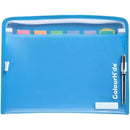 Colourhide Zipit Pp Expanding File 7 Pocket Foolscap Blue 9026001 - SuperOffice