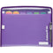 Colourhide Zipit Pp Expanding File 7 Pocket Foolscap Purple 9026019 - SuperOffice