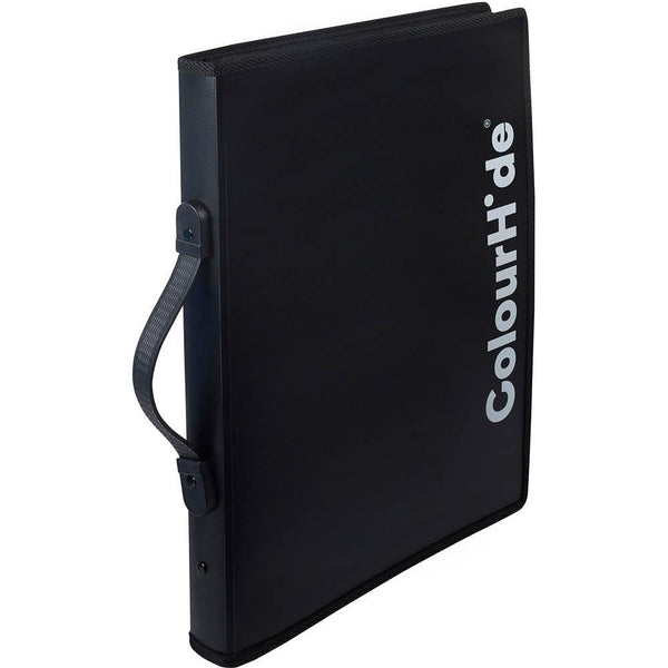 Colourhide Zipper Expanding File Black 9027002 - SuperOffice