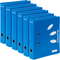 Colourhide Zipper Lever Arch File Folder 70mm A4 Blue 6 Pack 6609001 (6 Pack) - SuperOffice