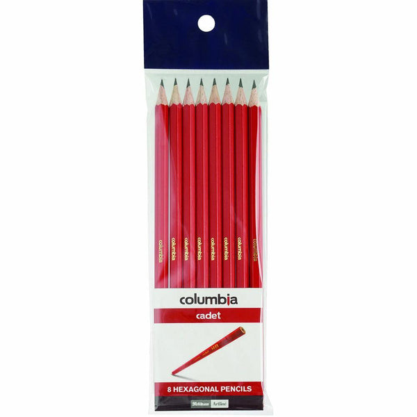 Columbia Cadet Hexagon Pencil Hb Pack 8 61500CHB8 - SuperOffice