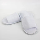 Compass Comfort Terry Cotton Slip On Slippers White Hotel/Bath/Guest Pack 100 Pairs Bulk 573102 (100 Pairs) - SuperOffice