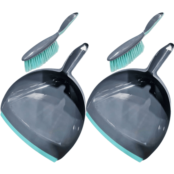 Compass Dustpan And Brush Set Dust Pan 2 Pack 753113 (2 Pack) - SuperOffice