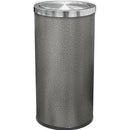 Compass Swing Lid Waste Bin 30 Litre Hammertone 769430 - SuperOffice