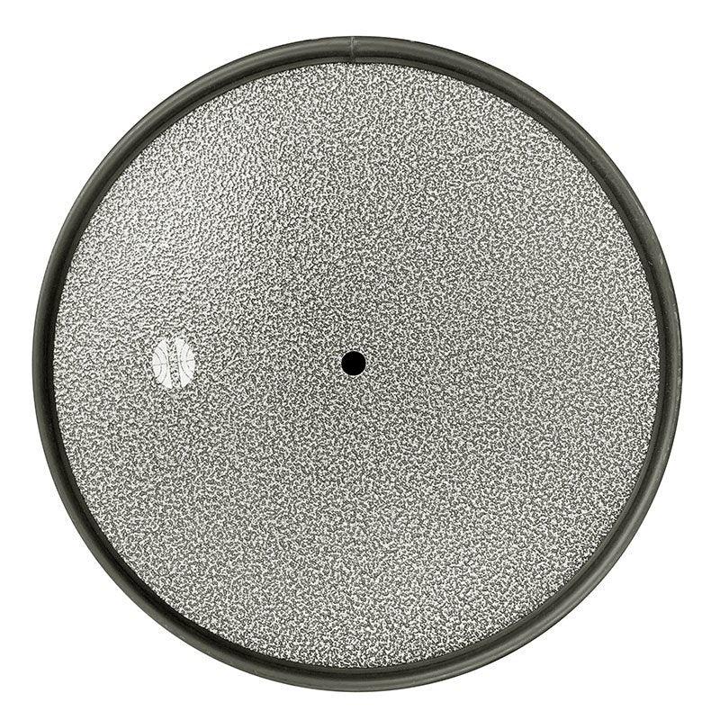 Compass Swing Lid Waste Bin 30 Litre Hammertone 769430 - SuperOffice