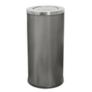Compass Swing Lid Waste Bin 62 Litre Hammertone 769410 - SuperOffice