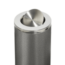 Compass Swing Lid Waste Bin 62 Litre Hammertone 769410 - SuperOffice