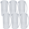 Connoisseur Water Jug Flask Plastic With Lid 2L Clear Transparent 6 Pack 5380020 (6 Pack) - SuperOffice