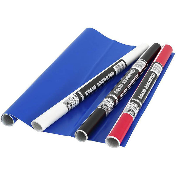 Contact Book Covering 1M X 450Mm Solid Assorted 0359170 - SuperOffice