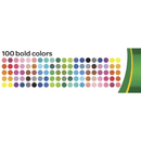 Crayola 100 SuperTips Washable Colour Markers Super Tips Pack Box 58 5100 - SuperOffice