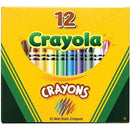 Crayola Crayons Assorted Pack 12 5212 - SuperOffice