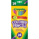 Crayola Standard Coloured Pencils 3.3Mm Assorted Pack 24 684024 - SuperOffice