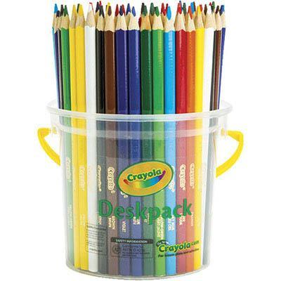 Crayola Triangular Coloured Pencils 3.3Mm Assorted Classpack 48 688250 - SuperOffice