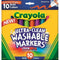 Crayola Ultra-Clean Washable Markers Bold Colors Pack 10 587853 - SuperOffice